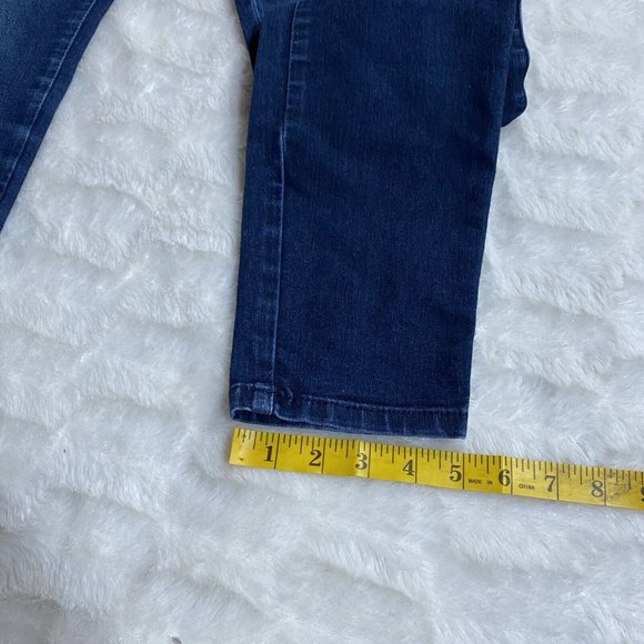 Guess USA Womens Size 28 (26x30 msrd) 1981 Skinny High Rise Stretch Blue Jeans - Picture 9 of 12